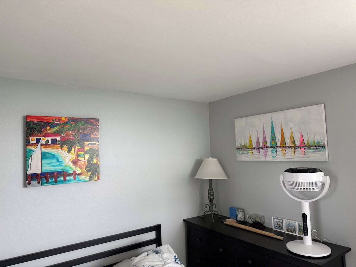 Bedroom with a bed